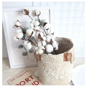 Naturally Dried Cotton Cheap Artificial Plant...