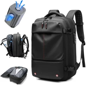 Travel Men 17 inch Laptop Backpack vacuum com...