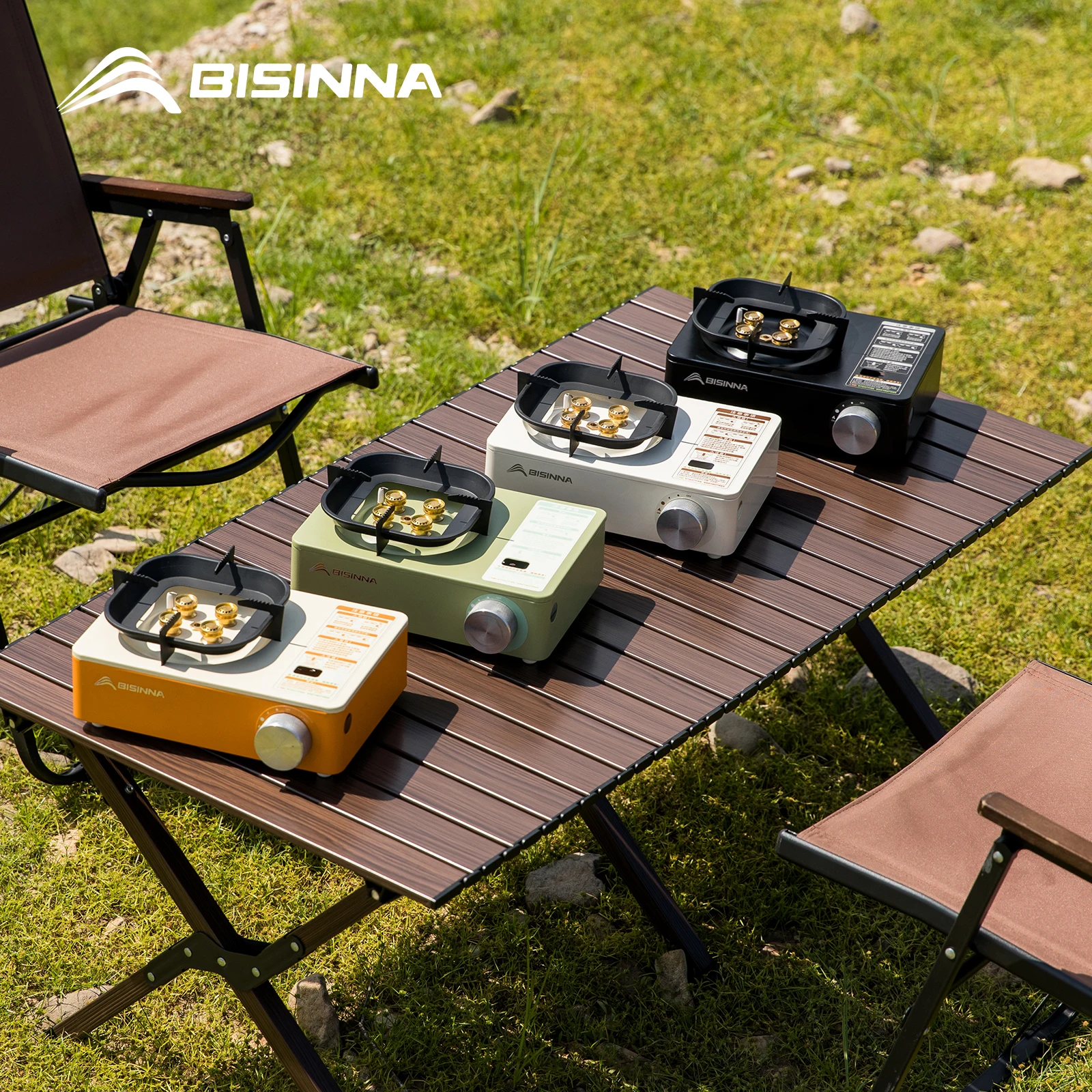 BISINNA Camping Gas Stove 5800W High Firepower Outdoor Portable Cassette Burner for Picnic Hiking Trekking - Image 5