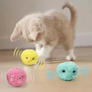 Smart Cat Toys Interactive Ball Plush Electri...