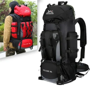 90L Waterproof Hiking Camping Backpack Trekki...